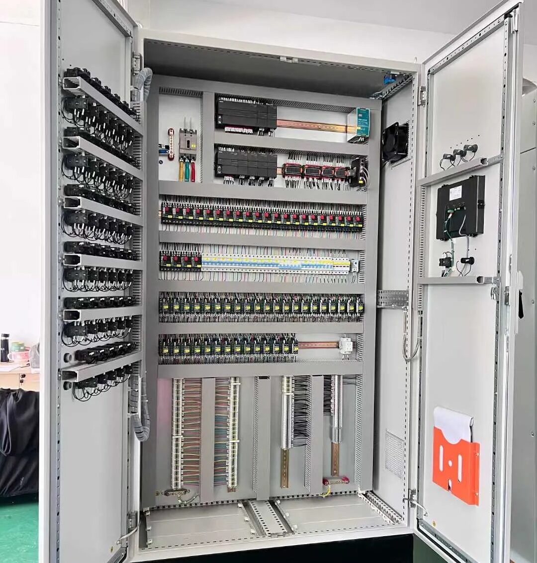 Electrical control boxes and automation electrical support