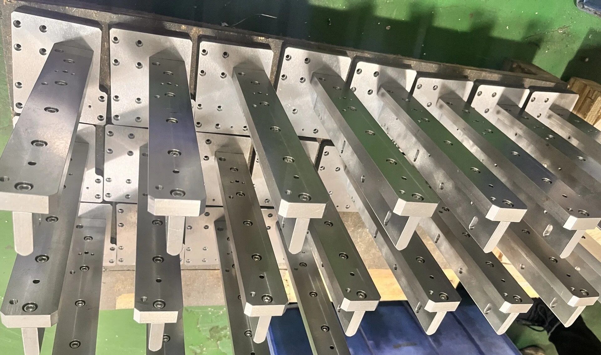 Machined tooling plates and fixture components