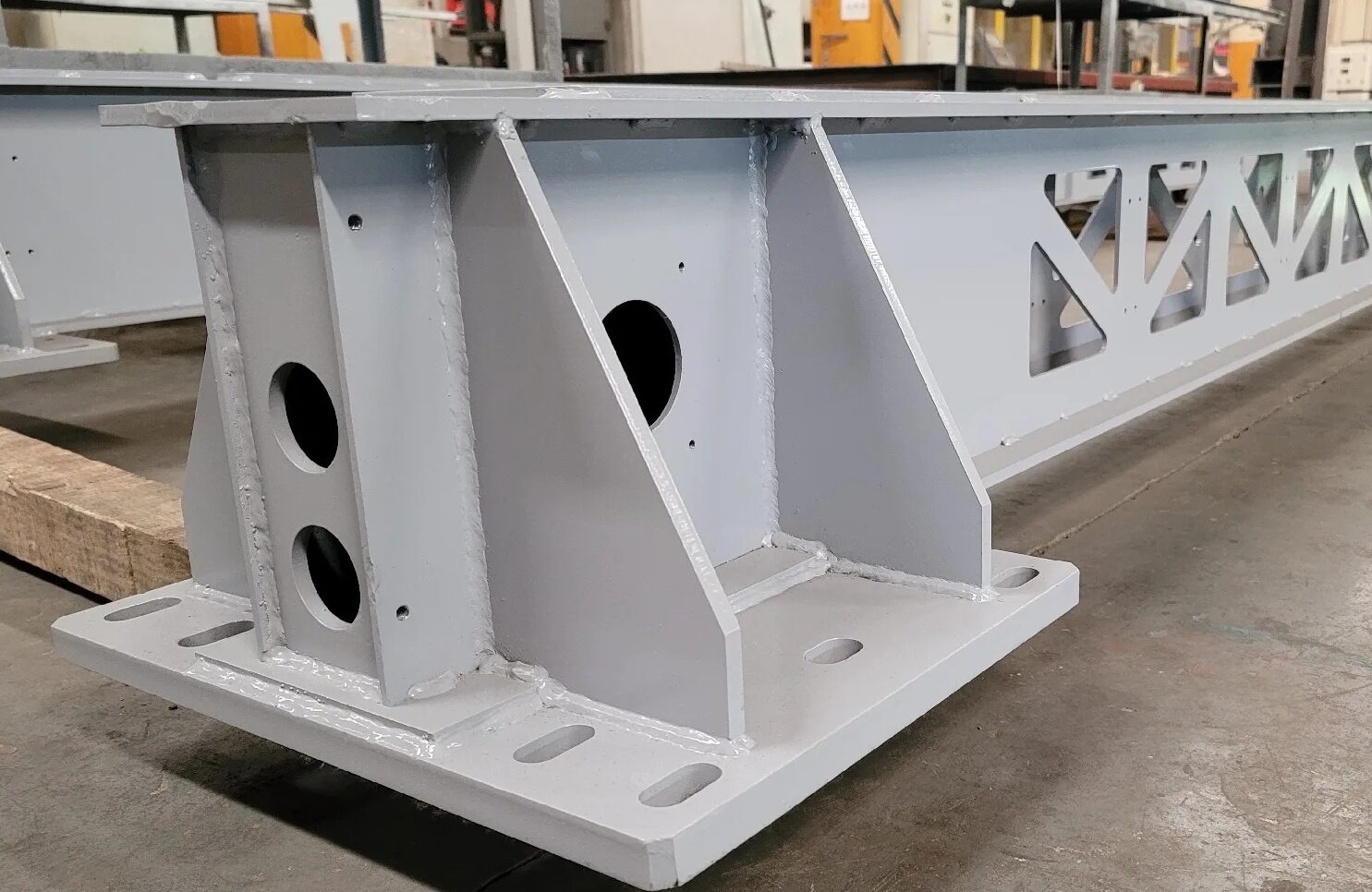 Welded sheet metal structure fabrication