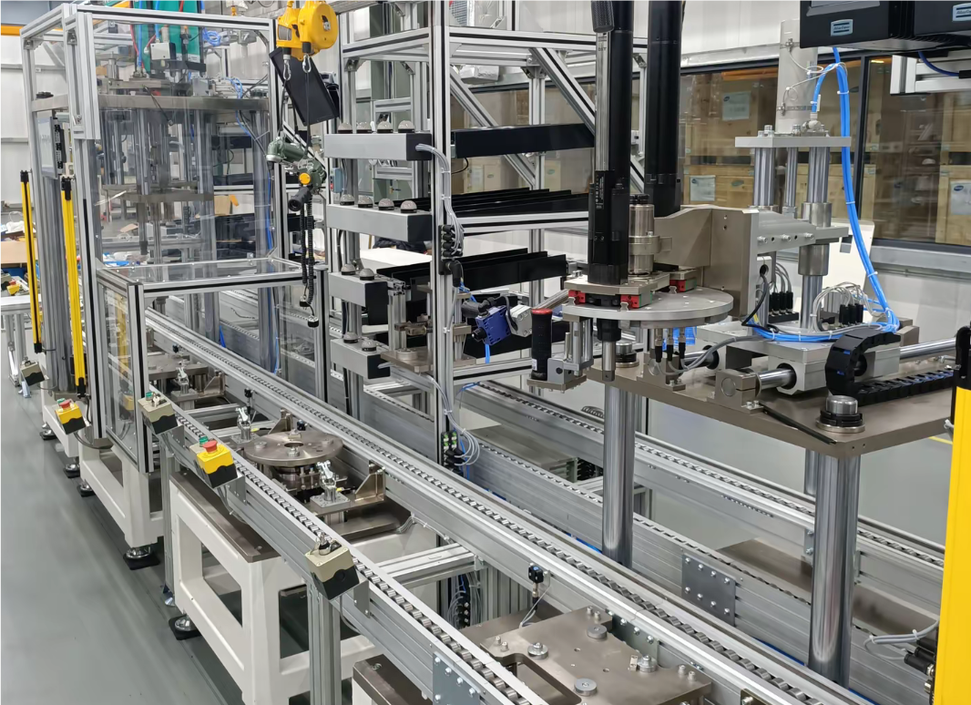 Conveyor frame and automation support structure