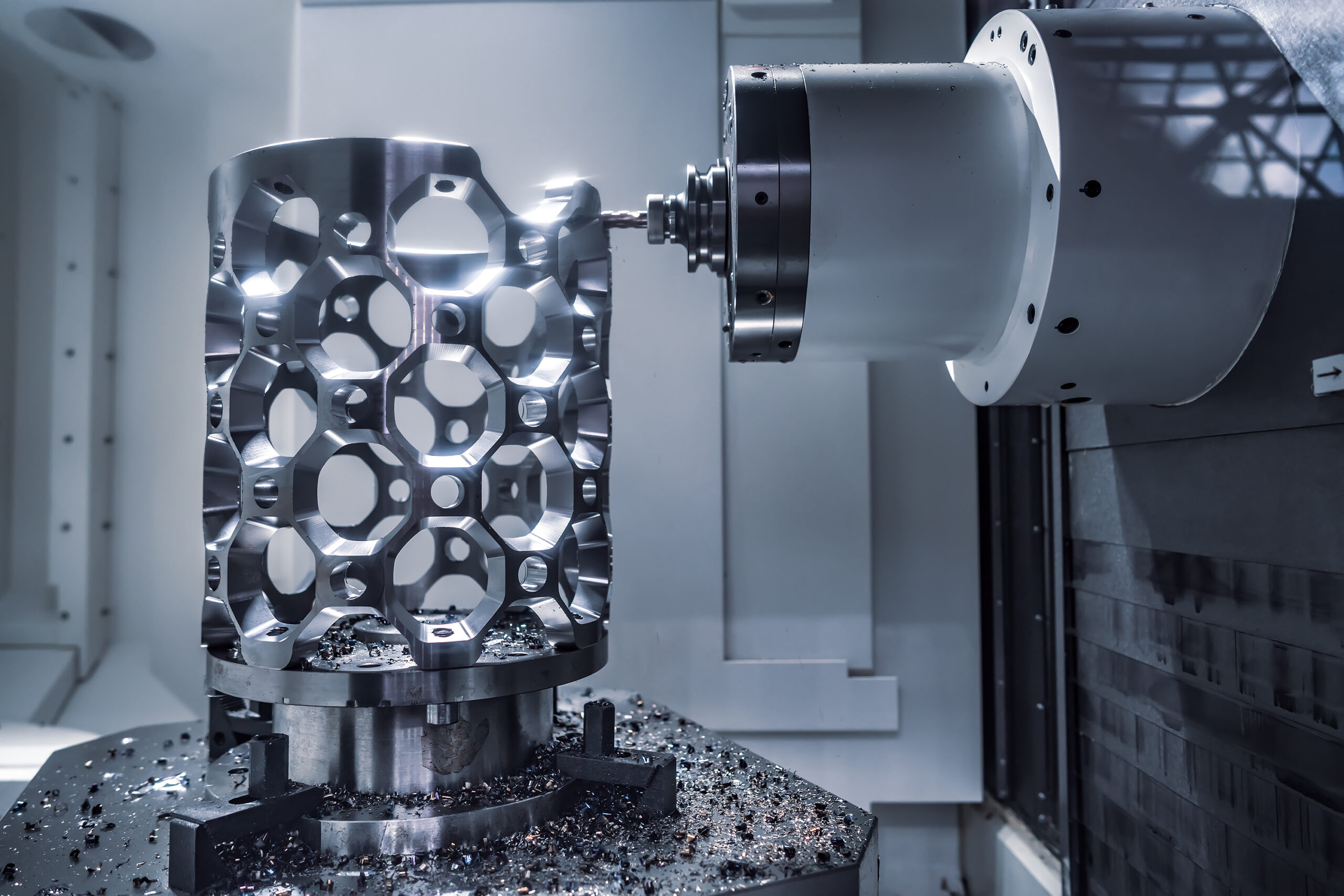Custom CNC machining for industrial parts